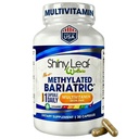 철 없는 빛나는 잎 Bariatric Multivitamin - Gastric Bypass & 소매를 위한 비타민, 1개의 매일 캡슐 W 비타민 A, C, D, Biotin, 아연, B12, K, 채식주의자, 콩 자유로운, GMP Cert., 미국에서 만드는 (30 Ct.)
