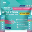 Electrolyte 분말 설탕 자유로운 Hydration 소포 Strawberry Lemonade HydroMATE 30 지팡이