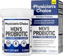남성용 Physician's Choice Probiotics - 70 억 CFU - 8 Strains - Selenium & Prebiotics - 소화 건강, Microbiome, Colon 및 면역 건강 지원 - 고급 남성 프로 바이오 틱 - 15ct 샘플 크기