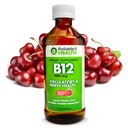 믿을 수 있는 1명의 Laboratories 액체 비타민 B12 성숙한 남자 & 여자를 위한 매일 보충교재 1000mcg - 자연적인 체리 풍미