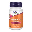 지금 식품 보충제, 비타민 D-3 2,000 IU, 높은 효능, 구조 지원 *, 30 Softgels