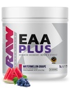 RAW EAA 플러스, 아미노산 분말, 수박 포도 (30 서빙) - 고급 내구시간, 회복 및 Lean 근육 성장을 위한 전 운동 아미노산 에너지 분말 - 남자 & 여자를 위한 BCAA 아미노산 보충교재