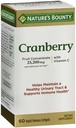 Nature's Bounty Cranberry Dietary 보충교재 60 연약한 젤 (4의 포장)