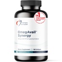 건강 OmegAvail 증후군을위한 디자인 - 성인을위한 오메가 복합체 - Borage와 Macadamia 오일의 오메가 3-6-7-9 지방산 + Triglyceride (TG) 생선 오일 DHA 및 EPA (180 Softgels)