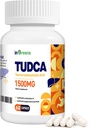 순수한 TUDCA 보충교재 1500 mg의 높은 순수한 Tauroursodeoxycholic 산성 Bile 소금, Liver Cleanse Detox와 수선, 비 GMO, 미국, 60의 캡슐에서 만드는 삼키기에 쉬운 60의 캡슐