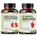 Kidney Cleanse Detox & Repair and Bladder Support- Kidney Support Supplement for Kidney Restore with Chanca Piedra,Cranberry, Kidney Detox 및 Bladder Health.60 일 공급