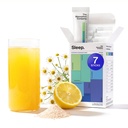 Sleep Aid Powder - Liposomal Saffron, Magnesium & PharmaGABA Melatonin-Free Natural Supplement를 사용하여 수면 품질 Chamomile Lemonade 7 스틱을 줄이고 개선하십시오.