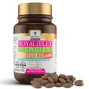 BEE 및 You Royal Jelly + Propolis + Bee Pollen Chewable Tablets - 높은 Potency - 인공 향료 / 보존제 없음 - 추가 설탕 없음 Soy / Milk / Gelatin / GMO / 글루텐, 500 mg x 60 정제