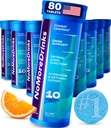 NoMoreDrinks Anti Alcohol Craving Supplement | Liver Detox & Combat Craving | 에너지 지원 알코올 교체 음료 | 유기농 밀크 이틀 보충교재 & Dandelion Root & 5HTP | (80) 에너지 약