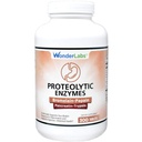Wonder Laboratories Proteolytic 효소 | Bromelain Papain Pancreatin Trypsin 550 mg Standardized Amylase, Lipase 및 Protease, 300 정제