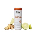 LEILO | 카바 전원 모스크바 Mule Mocktail 음료 | 12-Pack – Sugar-Free & Non-ALC Functional Relaxation Support | 12 fl oz Cans (12 팩)