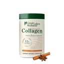 훌륭한 Lakes Wellness Collagen Peptides Powder for Skin, Hair, Nails, Joint & Digestion - Chai flavored - 빠른 용해 Hydrolyzed, Non-GMO, Kosher - 10 oz