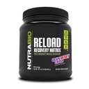 NutraBio Reload - 강력한 근육 회복 공식 - 포스트 운동 보충 - 3G Creatine - 8G BCAAs - 5G 글루타민 - 30 서빙, 포도 베리 크러시
