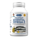 ANDREW LESSMAN 최대 Essential Omega-3 Unflavored, 360 Softgels - Ultra-Pure Omega-3 물고기 기름 1200 mg-High DHA, 수성 보충교재 - 작은 없음, 삼키기 물고기 기름 캡슐에 쉬운