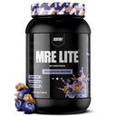 REDCON1 MRE Lite Whole Food Protein Powder, Blueberry Cobbler - 동물 단백질 혼합과 낮은 Carb & Whey 무료 식사 교체 - MCT 오일 (30 서빙)로 만든 Digest Supplement에 쉽게