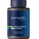 ProHealth Hydroxytyrosol Extreme - Hydroxytyrosol 보충교재, 올리브 잎 추출물 (Olive 잎 추출물 유기) (90 채식 캡슐) 글루텐 무료, 콩 무료.
