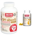 Jarrow 공식 QH-Absorb 100 mg 최대 흡수 - CoQ10 Ubiquinol & 비타민 D3 62.5 mcg (2,500 IU) - 100 서빙 (Softgels)