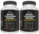 VITAMISAN 2-Pack 다 교원질 플러스 알약 (유효한, 머리, 피부, 못 및 합동 지원을 위한 유형 I, II, III, X), 80 일 공급 240의 캡슐