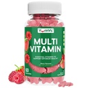 성인을 위한 Multivitamin Gummies, 여자 & 남자를 위한 매일 Gummy 비타민, 면역 지원 Multivitamin 보충교재, 비타민 A, C, D, E, B-6, B-12, 아연을 가진 Ault 다 VIT 비타민 - 60 Gummies