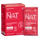 Pruvit - Keto / / OS NAT - 딸기 복숭아는 C-Med 100, L-Taurine, 비타민 B6 및 B12, 케톤 보충 - 18.5g와 음료 혼합을 충전