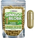 XPRS Nutra Ginkgo Biloba 캡슐 - Gingko Biloba는 Cognition을위한 캡슐화 된 보충제 - Vegan Friendly Ginkoba Biloba - Immunity Boosting Ginkgo Biloba 캡슐 - 180 개