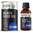 RAWYA Black Seed Oil - 추가 강한 맛, 높은 TQ, 냉 프레스, 유리 병, Nigella Sativa Oil, 피부 및 헤어 케어, 블랙 Cumin Seed, Kalonji, 100 % 인증 유기농 - 3.4 Fl Oz,