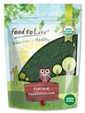 살아있는 유기 Spirulina 분말에 음식, 1 파운드 - Non-GMO, Kosher, Raw Blue-Green Algae, Vegan Superfood, Bulk, Non-Irradiated, Pure Vegan Green Protein, Rich in Vitamins & Minerals, Drinks