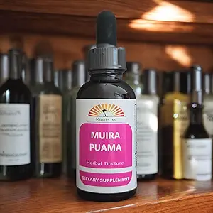 일반 Muira Puama Bark Tincture (알코올 무료) - 16 fl oz