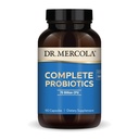 Mercola Complete Probiotics - 70 억 CFU - Immune, Digestive & Gut Health 지원 - 10 Strains - 선반 안정 - GMO-Free, Gluten-Free & Soy-Free - 90 캡슐 (90 서빙)