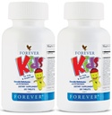 영원히 생활 - 아이 Chewable Multivitamin - 건강한 성장과 발달을 위한 포도 풍미 - 인공 풍미 없음 - 120의 정제 (포장 2)