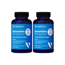 VitaMedica Bromelain & Quercetin 보충교재 - 500mg Bromelain 250mg Quercetin - Immunity, 합동 지원, 염증 및 근육 회복을 위한 2400 GDU - 60 Vegan 캡슐 - 30의 서빙 (2 팩)