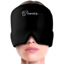TheraICE Migraine Relief Cap, Soothing Headache Hat 아이스 팩 마스크, 페이스 콜드 압축 냉각 젤 헤드 랩 제품 장력, 스트레스 & Hangover