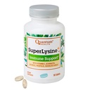Quantum 건강 SuperLysine+ 진보된 공식 면역 지원 보충교재 리신 1500 mg의 여성 & 남자를 위한 비타민 C Echinacea Licorice 꿀벌 프로폴리스 & 무취 마늘 매일 웰니스 혼합 - 90의 정제