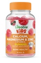 Lifeable Kids 칼슘 마그네슘 아연 Gummies | 비타민 D3 칼슘 | 키즈를위한 훌륭한 타스팅 칼슘 보충제 | 뼈 건강을위한 칼슘 구미 | 90 구미