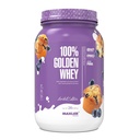 Maxler 100 % Golden Whey Protein - 서빙 당 단백질 24g - 사전 포스트 운동을위한 프리미엄 Whey Protein Powder - 빠른 흡수 Whey 농축물, Isolate & Hydrolysate Blend - Blueberry Muffin 2 lb