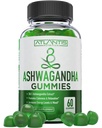 Atlantis Nutrition Ashwagandha Gummies - 1500 MG Per 서빙 - Calmness 촉진, Mood 개선, 부스트 에너지 레벨 및 힘 면역 체계 - 비타민 D 및 아연으로 공식화 - Vegan | 60 개