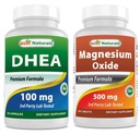 제일 자연적인 DHEA 100 mg & 마그네슘 산화물 500 mg