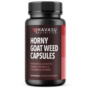 Unisex Horny Goat Weed Capsules for Men & Women - Tongkat Ali, Muira Puama 및 Saw Palmetto - 10 Count - 증가 된 지구력을위한 초본 보충