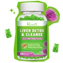 성인 아이를 위한 우유 이틀 Gummies. Liver Cleanse Detox Repair Gummies, 우유 이틀 추출물은 간결한 산화 방지제, 60ct Apple 풍미를 보충합니다