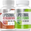 Artemisinin 600 mg를 가진 Liposomal Astaxanthin 24MG
