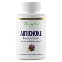 Paradise Herbs Artichoke 추출물, 소화 건강, 활성 전체 스펙트럼, 250mg, Vegan, 비 GMO, 글루텐 무료, 60 채식 캡슐 지원