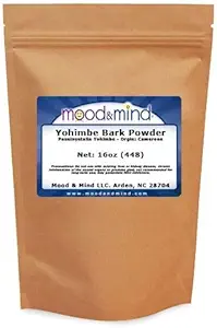 Yohimbe 껍질 분말 16oz