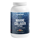 Hydrolyzed Marine Collagen Peptides Powder. 캐나다 야생 잡한 물고기 피부 (Not Scale)-Colageno Hidrolizado en Polvo-Vital Protein Supplement for Skin, 머리, 관절 및 소화, 해양 분말 (1kg)