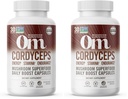 Om 버섯 Superfood Cordyceps 버섯 캡슐 Superfood 보충교재, 90 조사, 30 일, 에너지, 힘, stamina 및 내구시간 지원, 스포츠 성과를 위한 Superfood 보충교재 (2의 포장)