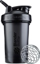 BlenderBottle Classic V2 셰이커 병은 단백질 쉐이크 및 사전 운동, 20-Ounce, 검정을 위해 완전히 합니다