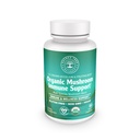 유기 버섯 Immune 지원 캡슐, Immune 건강을 위한 9 버섯 혼합 & Reishi, 사자 Mane, Cordyceps & 더 많은 것 - 100% 순수한, 비 GMO, Vegan
