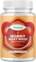 Pure Horny Goat Weed Extract with Maca Powder – 면역 지원 – 도움 증가 드라이브와 체력 – 남자와 여성 Tongkat Ali Plus L-Arginine 증가 에너지 – 60 캡슐
