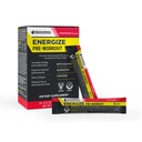 BODi Energize Pre Workout Powder - Beta-Alanine, Quercetin & low-Dose Caffeine Formula for Enhanced Energy & Focus, Energy & Endurance Supplement, 과일 펀치, 20 스틱