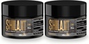 Shilajit 수지 - 유기 Shilajit 수지 세 번째 파티는 85 + 추적 무기물, 에너지를위한 금 급료 Himalayan 순수한 Shiljait (1 Fl Oz (패키지 2))에 풍부한 테스트