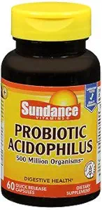 Sundance Probiotic Acidophilus 빠른 릴리스 - 60 캡슐, 3 팩